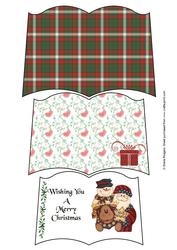 Open Book Santa and Friends