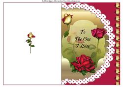 One I Love Red Roses
