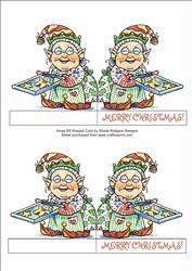 Xmas Elf Shaped Cards