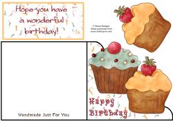Cupcakes Quick Card