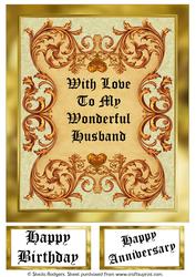 Husband Golden Scrolls