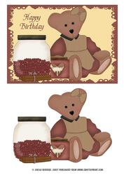 Prim Teddy Birthday