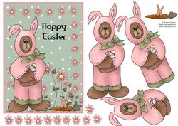 Easter Bunny Bear