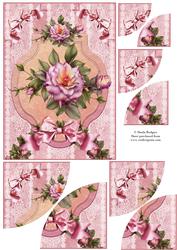 Pink Rose Corner Stacker