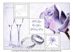 Wedding Day Tri Fold Steps