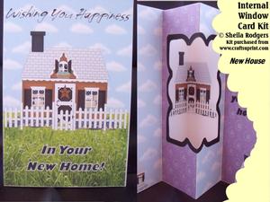 New House Internal Window Card Kit