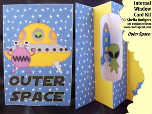 Outer Space Internal Window Card Kit