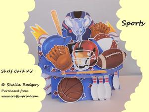 Sports Shelf Card Kit