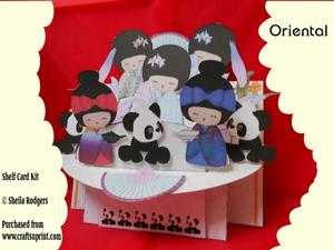 Oriental Shelf Card Kit