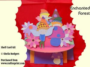 Enchanted Forest Shelf Card Kit