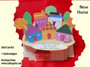 New Home 3D Shelf Card Kit