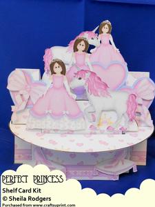 Perfect Princess 3D Shelf Card Kit