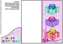 Voucher Card - Female Birthday Presents