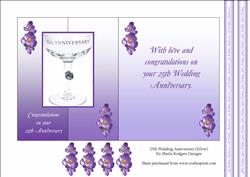 25th Wedding Anniversary (silver)