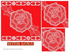 White Lace Rose