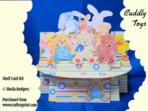 Cuddly Toys 3D Shelf Card Kit