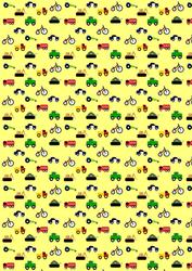 Boy's Toys Backing Paper
