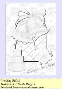 Wedding Bells 2 - Trellis Card Kit