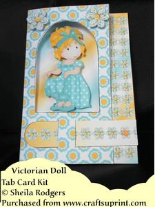 Victorian Doll - Tab Card Kit