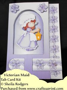 Victorian Maid - Tab Card Kit