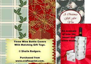 Wine Bottle Covers Set 5