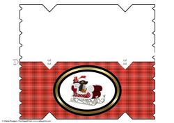 Penguin in Sleigh Cracker Card