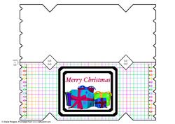 Christmas Gifts Cracker Card