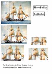 Tall Ship Painting
