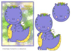 Happy Purple Dragon