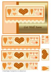 Get Well Soon in Orange