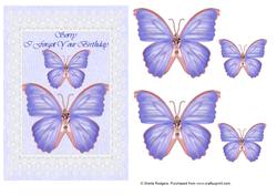 Belated Birthday Butterflies 1