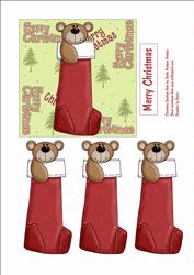 Christmas Stocking Bear