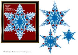 Blue Snowflake