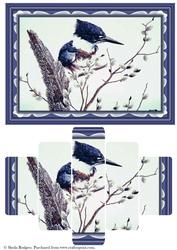 Bird on Branch Panel Card