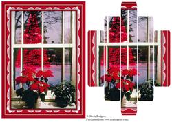 Christmas Window Panel Card
