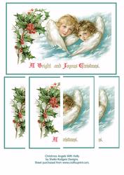 Christmas Angels with Holly