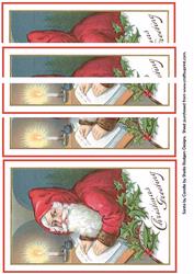 Santa by Candle
