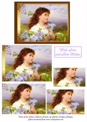 Time of the Lilacs, Brown Frame