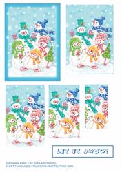 Snowman Family