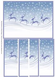 Blue Reindeer