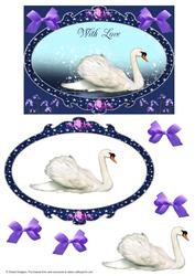 Amethyst Swan
