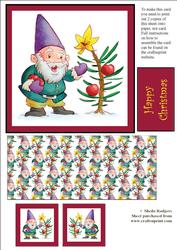 Exploding Card - Christmas Gnome