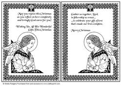 Digital Stamps - Angels 12