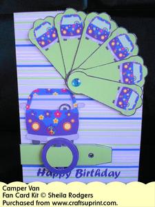 Fan Card - Camper Van
