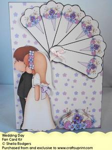 Fan Card - Wedding Day
