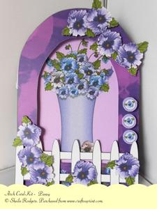 Arch Card Kit - Pansy