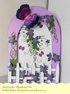 Arch Card Kit - Butterfly and Vine