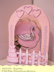 Arch Card Kit - Tranquil Swan