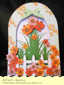 Arch Card Kit - Bright Daisies