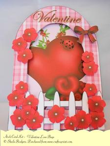 Arch Card Kit - Valentine Love Bugs